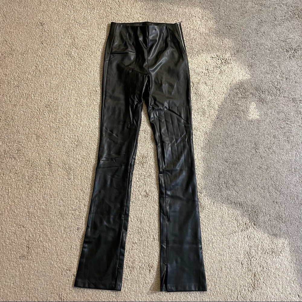 Zara Leather Pants